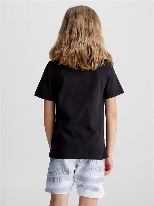 GLOW IN THE DARK PRINT T-SHIRT CALVIN KLEIN JEANS | IB0IB01645/BEH